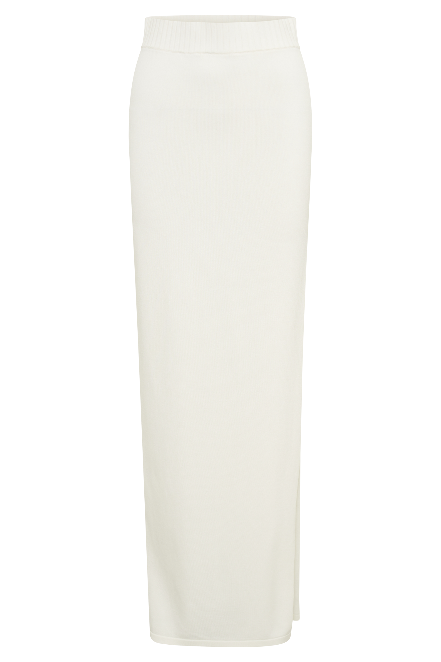 Darby Knit Midi Skirt - Ivory