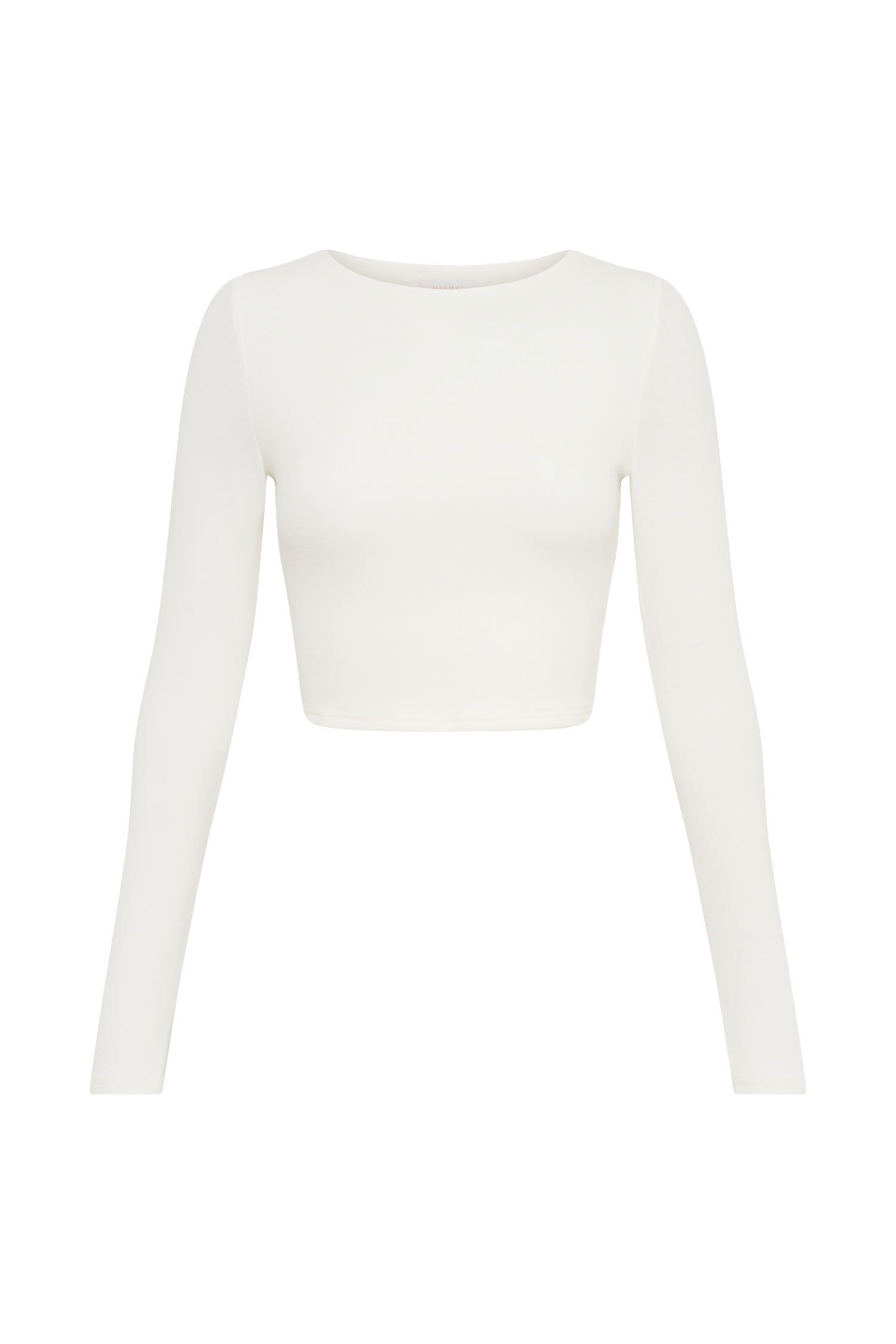 Abigail Long Sleeve Modal Top - White